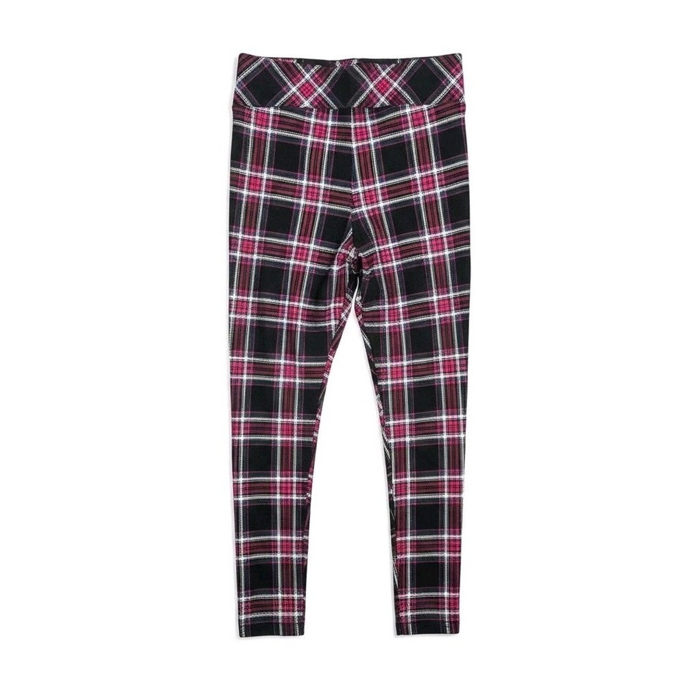 Studio‎ by TORRID Pull-On Pocket Pixie Pants Delilah Black & Pink Plaid Size 1X